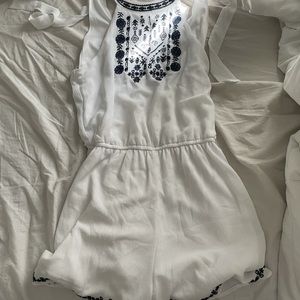 Little pink hearts romper
